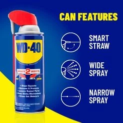 Outlet ✔️ WD-40 WD40 Multi Use Maintenance Spray Smart Straw 300ml Box Of 12 ⭐ -Silverline Tools Shop unnamed file 1133
