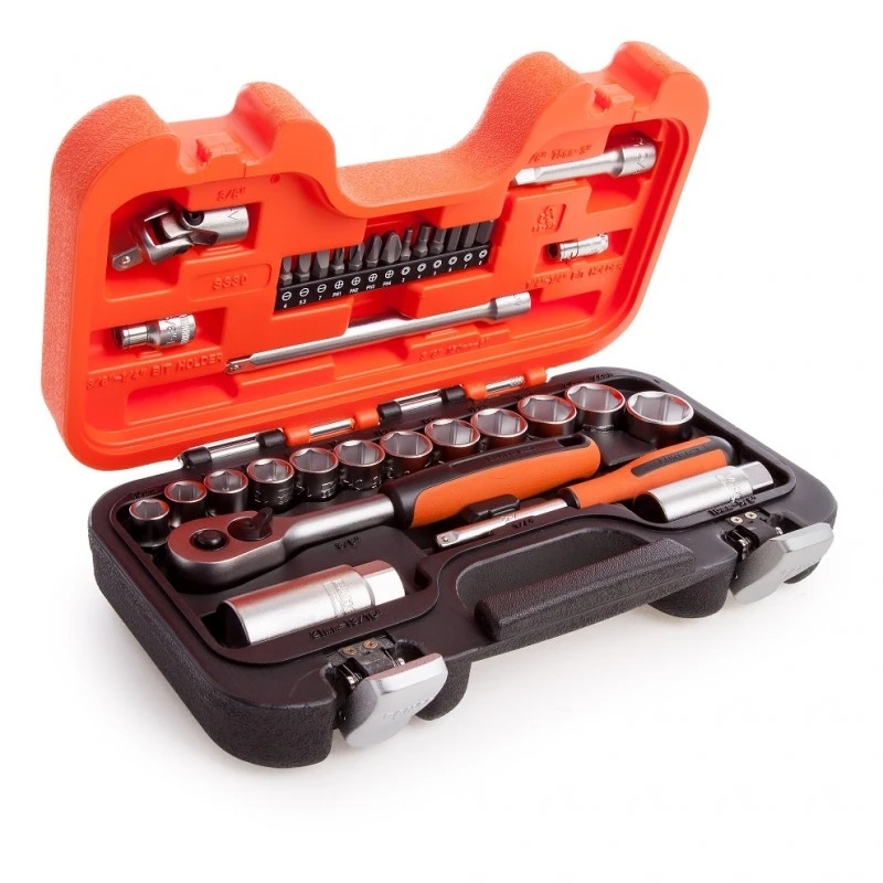 Flash Sale ๐ Bahco Tools Bahco BAHS330 S330 Socket Set 3/8 Inch And 1/4 Inch Bits XMS2238SS โญ 3 Flash Sale ๐ Bahco Tools Bahco BAHS330 S330 Socket Set 3/8 Inch And 1/4 Inch Bits XMS2238SS โญ - Image 3
