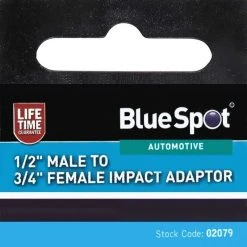 Best Sale 👏 Blue Spot Tools 02079 3/4 Inch To 1/2 Inch Socket And Breaker Bar Impact Adaptor 🎁 -Silverline Tools Shop unnamed file 1261