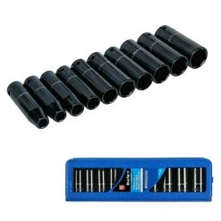 Promo 🎉 Blue Spot Tools 1/2 Inch Deep Impact Socket Set 01536 1/2" 🔥