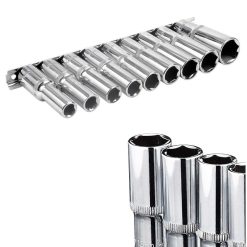 Best reviews of ???? Blue Spot Tools 1/2 Inch Drive Long Deep Socket Set On Rail 01541 1/2" ????