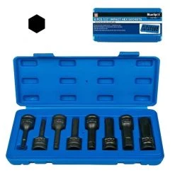 Best deal โ๏ธ Blue Spot Tools 1/2 Inch Impact Socket Hex Male Driver Tool Bit Set 01508 1/2" ๐งจ