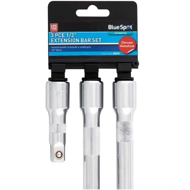 Blue Spot Tools 1/2 inch Socket Extension Bar Set 02070 1/2" Best deal ???? Blue Spot Tools 1/2 Inch Socket Extension Bar Set 02070 1/2" ???? -Silverline Tools Shop unnamed file 1367