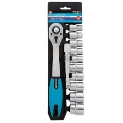 Brand new 🎉 Blue Spot Tools 1/2 Inch Socket Set And Ratchet On Rail 01500 1/2" 😉 -Silverline Tools Shop unnamed file 1375