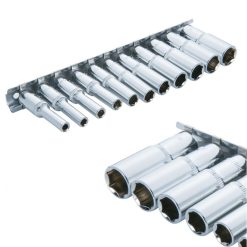 Cheap ???? Blue Spot Tools 1/4 Inch Deep Metric Socket Set On Rail 01540 1/4" ????