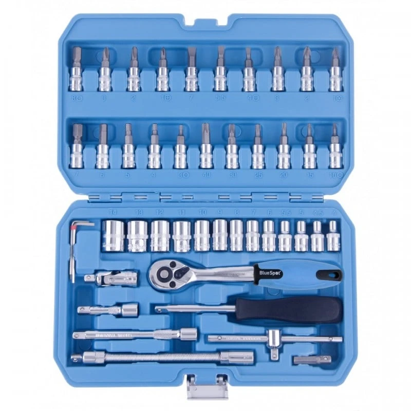 Flash Sale 🌟 Blue Spot Tools 1/4 Inch Socket Set And Bits 01530 46 Piece ⌛ 1 Flash Sale 🌟 Blue Spot Tools 1/4 Inch Socket Set And Bits 01530 46 Piece ⌛