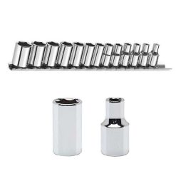 Coupon ???? Blue Spot Tools 1/4 Inch Socket Set On Rail 01523 1/4" ????