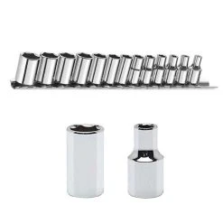 Coupon 🤩 Blue Spot Tools 1/4 Inch Socket Set On Rail 01523 1/4" 😍