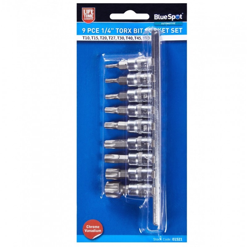 Blue Spot Tools 1/4 inch Star Torx Socket Set on Rail 01521 1/4" Top 10 ???? Blue Spot Tools 1/4 Inch Star Torx Socket Set On Rail 01521 1/4" ???? -Silverline Tools Shop unnamed file 1460