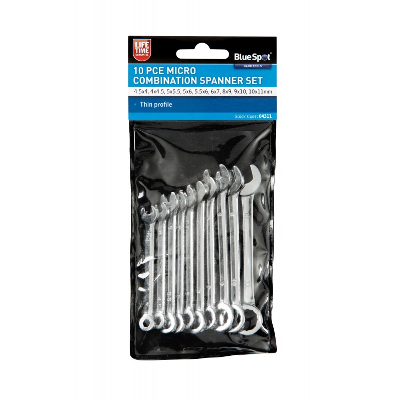 Blue Spot Tools 10pc Micro Combination Spanner Set 4mm to 11mm 04311 Discount ✨ Blue Spot Tools 10pc Micro Combination Spanner Set 4mm To 11mm 04311 ???? -Silverline Tools Shop unnamed file 1471