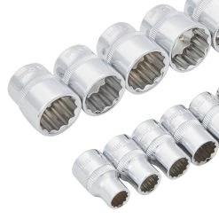 Deals 🎁 Blue Spot Tools 17pc 3/8 Inch Metric 12pt Shallow 8mm To 24mm Socket Set 01564 Bluespot 🤩 -Silverline Tools Shop unnamed file 1483
