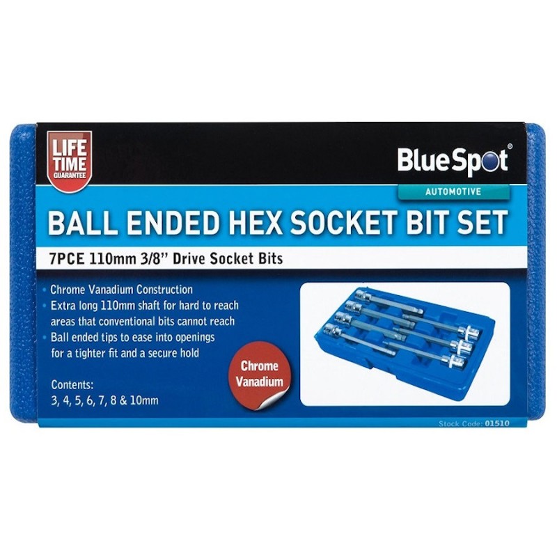 Blue Spot Tools 3/8 inch Ball End Hex Extra Long Socket Bit Set 01510 3/8" Cheap ❤️ Blue Spot Tools 3/8 Inch Ball End Hex Extra Long Socket Bit Set 01510 3/8" ❤️ -Silverline Tools Shop unnamed file 1513
