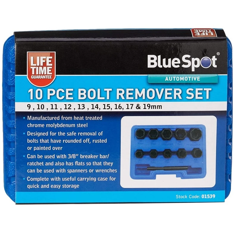 Cheap 🤩 Blue Spot Tools 3/8 Inch Damaged Rounded Bolt Nut Remover Sockets 01539 3/8" 🔥 9 Cheap 🤩 Blue Spot Tools 3/8 Inch Damaged Rounded Bolt Nut Remover Sockets 01539 3/8" 🔥 - Image 9