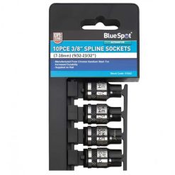 Promo ✨ Blue Spot Tools 3/8 Inch Drive Spline Socket Set 01543 3/8" ???? -Silverline Tools Shop unnamed file 1546