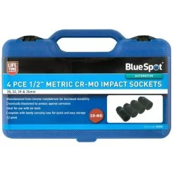 Discount ๐ฏ Blue Spot Tools Deep Chrome Moly Impact Sockets 30mm 32mm 34mm 36mm 01528 ๐