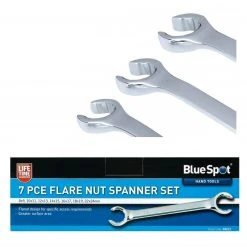 Outlet 💯 Blue Spot Tools Flare Nut Compression And Hydraulic Line Spanner Set 04313 ⌛