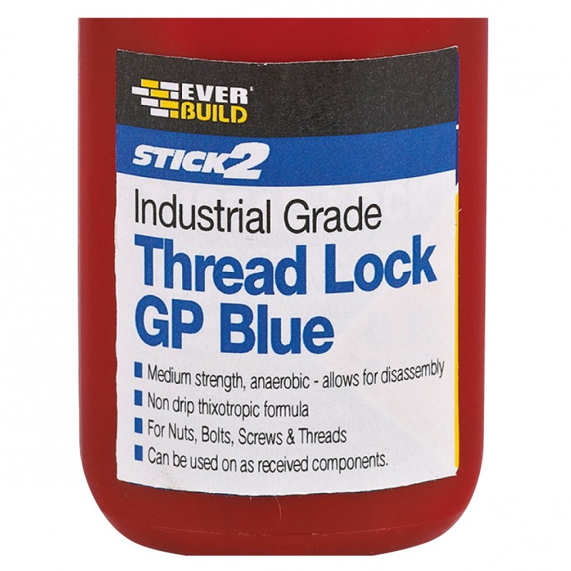Everbuild Threadlock GP Blue Thread Lock 10g THREADLOCK10 Brand new ???? Everbuild Threadlock GP Blue Thread Lock 10g THREADLOCK10 ???? -Silverline Tools Shop unnamed file 166