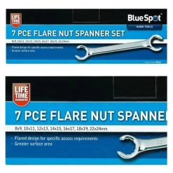 Outlet 💯 Blue Spot Tools Flare Nut Compression And Hydraulic Line Spanner Set 04313 ⌛ -Silverline Tools Shop unnamed file 1661
