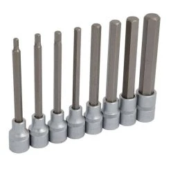 Best Sale 👏 Blue Spot Tools Hex Extra Long Allen Key Socket Bit Set 3/8" 01516 😉 -Silverline Tools Shop unnamed file 1674