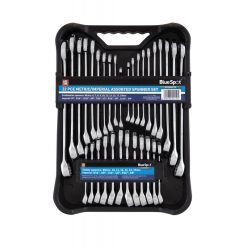 Budget ???? Blue Spot Tools Metric Imperial Mixed Combination Spanner 32pc Set 04112 Bluespot ????