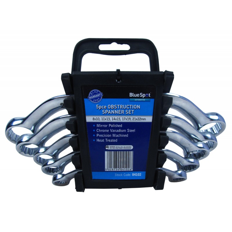 Blue Spot Tools Mixed 5pc Metric Obstruction Access Spanner Set 04102 Bluespot Best deal ???? Blue Spot Tools Mixed 5pc Metric Obstruction Access Spanner Set 04102 Bluespot ???? -Silverline Tools Shop unnamed file 1689