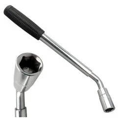 Coupon ⌛ Marksman Telescopic 17mm 19mm Car Wheel Nut Breaker Bar 68008C 🎉