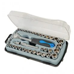Hot Sale 💯 Silverline Tools Silverline 633754 Mixed Small Socket Set 1/4 Inch 😍