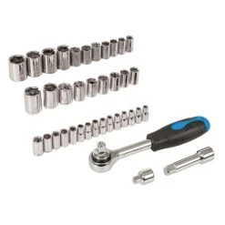 Hot Sale 💯 Silverline Tools Silverline 633754 Mixed Small Socket Set 1/4 Inch 😍 -Silverline Tools Shop unnamed file 1778