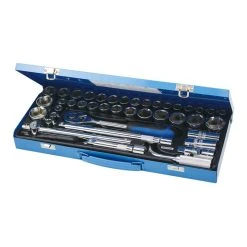 Cheapest 👏 Silverline Tools 42pc Socket 🔧 Wrench Set 1/2 Inch Drive Metric/Imperial 282384 😍