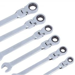 New 🧨 Blue Spot Tools Flexible Head Hinged Ratchet Spanners 6 Piece Set 04312 🛒 -Silverline Tools Shop unnamed file 1911