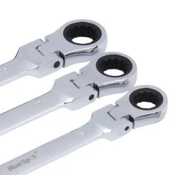 New 🧨 Blue Spot Tools Flexible Head Hinged Ratchet Spanners 6 Piece Set 04312 🛒 -Silverline Tools Shop unnamed file 1912