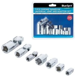 Outlet 🛒 Blue Spot Tools Socket Size Converter Adapter And Universal Joint Set 02076 🎉