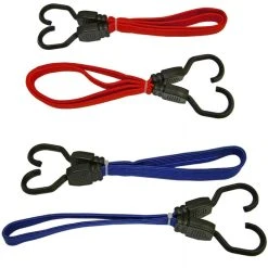 Budget ✔️ FaithFull Tools Faithfull Rotating Flat Bungee Strap 4pc Set FAITDBUNGPK4 💯