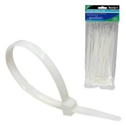 Cheapest ✔️ Blue Spot Tools Blue Spot Cable Ties 4.8 200mm White 100 Pack 40053 🔥