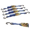 Budget ✨ Silverline Tools Silverline Cargo Lash Ratchet Straps 4 Meter 4pk 481938 ????