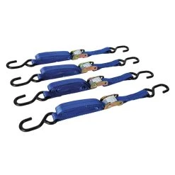 Cheap 🎁 Silverline Tools S-Hook Cam Buckle Tie Down Straps 25mm 2m 4pk 217585 ✨