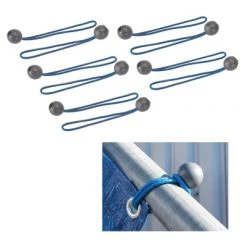 Budget 🛒 Silverline Tools Tarpaulin And Tent Ball Bungee Tie Downs 237045 Pack Of 10 🛒