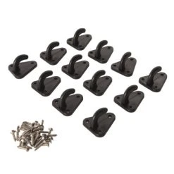 New ⭐ Silverline Tools Silverline Trailer Net Hooks Multi Use & Fixings 12pk 441323 💯