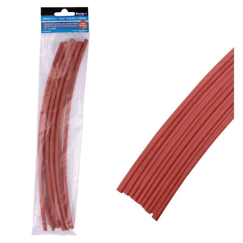 Cheap 🌟 Blue Spot Tools Blue Spot Red 4.7mm Heat Shrink Wire Insulation Wrap Tubing 40512 🔥 2 Cheap 🌟 Blue Spot Tools Blue Spot Red 4.7mm Heat Shrink Wire Insulation Wrap Tubing 40512 🔥 - Image 2