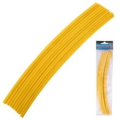 Coupon ⭐ Blue Spot Tools Blue Spot Yellow 6.4mm Heat Shrink Electric Wire Insulation Wrap 40514 🛒