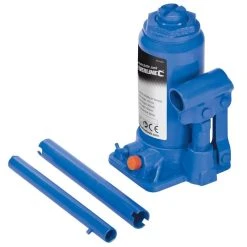 Flash Sale ⌛ Silverline Tools Silverline Vehicle Car Van Commercial Bottle Jack 6 Ton 457050 🔥