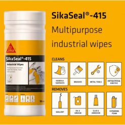 Cheap ✨ Sika SikaSeal 415 Industrial Anti-bacterial Super Wipes SKSEALWIPE100 ???? 5 Cheap ✨ Sika SikaSeal 415 Industrial Anti-bacterial Super Wipes SKSEALWIPE100 ???? -Silverline Tools Shop unnamed file 289