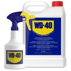 Discount 👍 WD-40 WD40 Multi-Use Maintenance Sprayable Lubricant Liquid 5 Litre 44506 Inc Spray Bottle 🎉