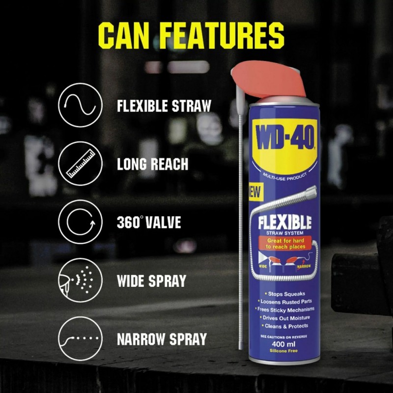 WD40 Multi-Use Smart Flexible Straw Maintenance Aerosol 400ml WD-40 44688 Budget ???? WD40 Multi-Use Smart Flexible Straw Maintenance Aerosol 400ml WD-40 44688 ❤️ -Silverline Tools Shop unnamed file 357