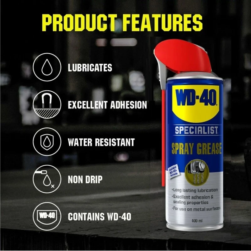 Best reviews of ⭐ Wd40 Specialist Spray Grease Lubricant 400ml WD-40 44215 🔥 2 Best reviews of ⭐ Wd40 Specialist Spray Grease Lubricant 400ml WD-40 44215 🔥 - Image 2