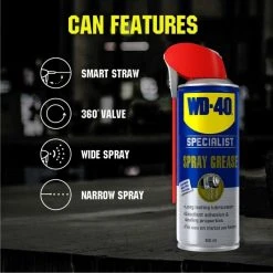 Best reviews of ⭐ Wd40 Specialist Spray Grease Lubricant 400ml WD-40 44215 🔥 12 Best reviews of ⭐ Wd40 Specialist Spray Grease Lubricant 400ml WD-40 44215 🔥 -Silverline Tools Shop unnamed file 477