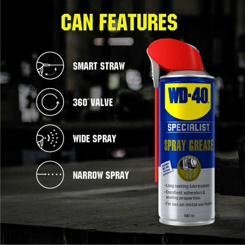 Best reviews of ⭐ Wd40 Specialist Spray Grease Lubricant 400ml WD-40 44215 🔥 3 Best reviews of ⭐ Wd40 Specialist Spray Grease Lubricant 400ml WD-40 44215 🔥 - Image 3