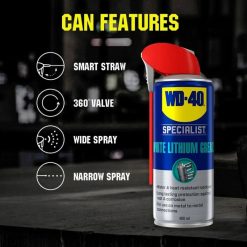 Budget ✔️ Wd40 Specialist Spray White Lithium Grease Lubricant 400ml WD-40 44390 ✨ -Silverline Tools Shop unnamed file 487