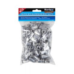 Cheapest ???? Blue Spot Tools Aluminium M10 Rivnut Rivet Nut Inserts 100pk 40622 Bluespot ????