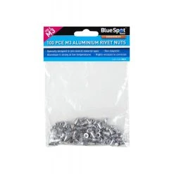 Discount ๐ฏ Blue Spot Tools Aluminium M3 Rivnut Rivet Nut Inserts 100pk 40617 Bluespot โ